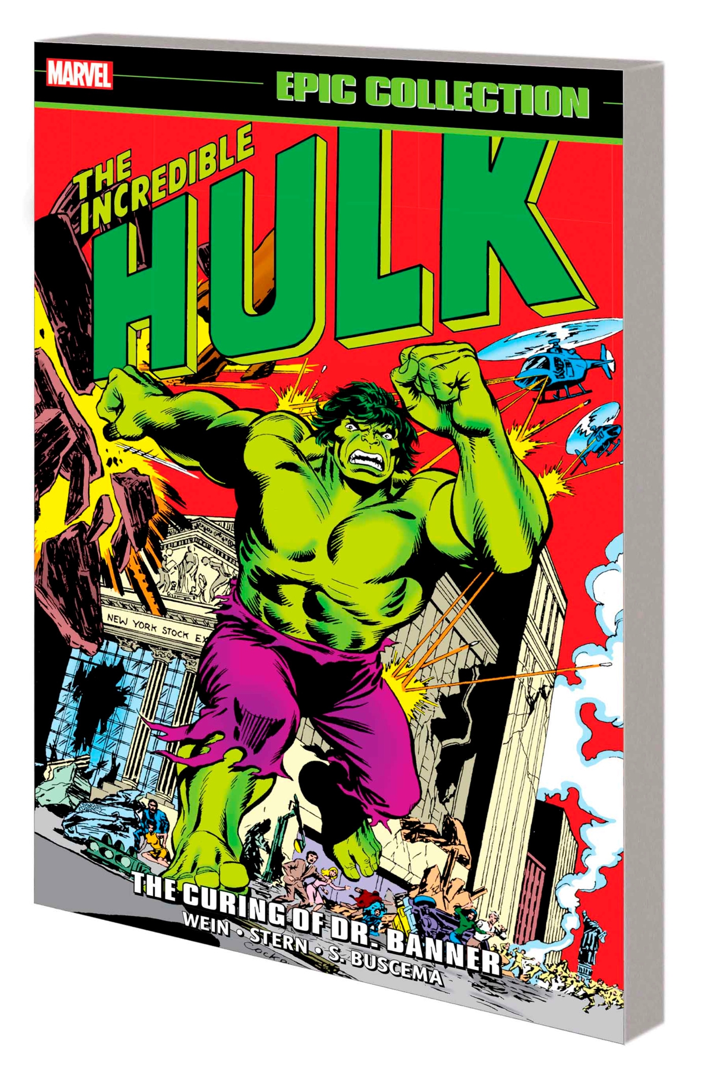 Incredible Hulk Epic Collection The Curing Of Dr Banner By Marvel