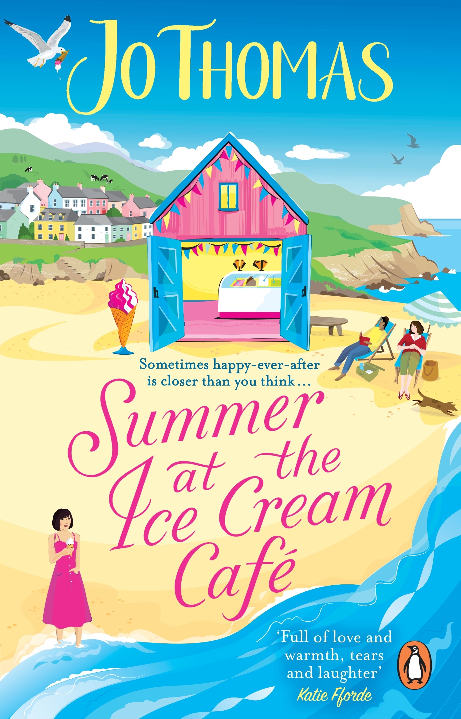 Summer At The Ice Cream Caf By Jo Thomas Penguin Books New Zealand