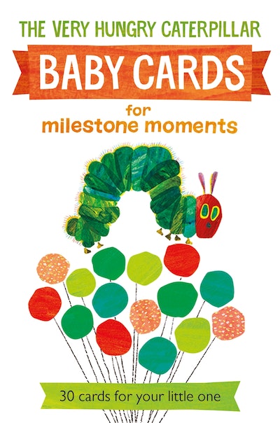 Very Hungry Caterpillar Baby Cards For Milestone Moments