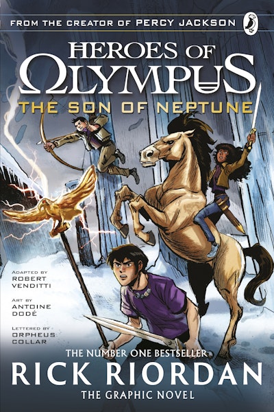 The Son of Neptune: The Graphic Novel (Heroes of Olympus Book 2)