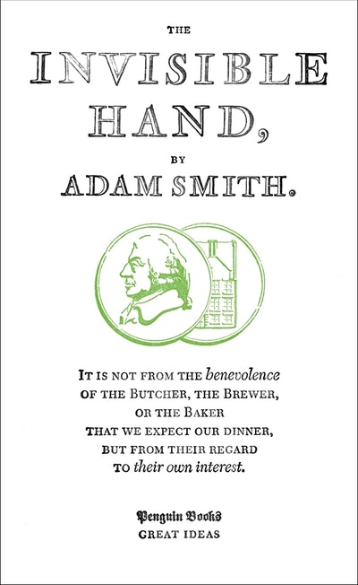 adam smith invisible hand refrence
