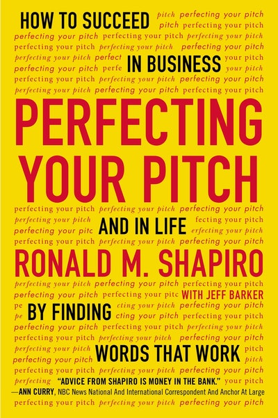 Perfecting Your Pitch: How to Succeed in Business and in Life by FindingWords that Work