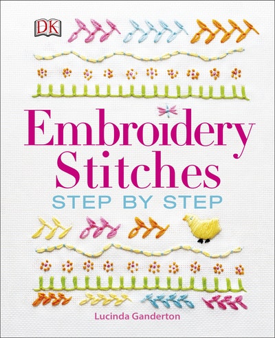 Step-by-step embroidery books