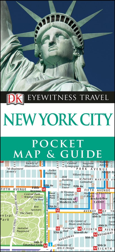 DK Eyewitness New York City Pocket Map and Guide
