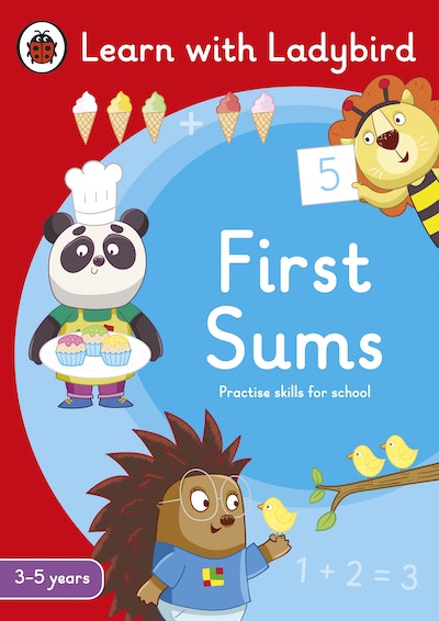 First Sums: A Learn with Ladybird Activity Book 3-5 years