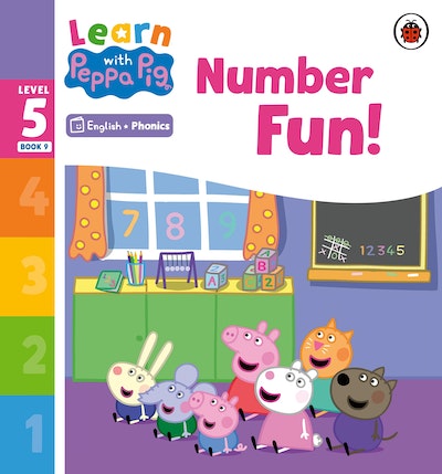 Learn with Peppa Phonics Level 5 Book 9 – Number Fun! (Phonics Reader)