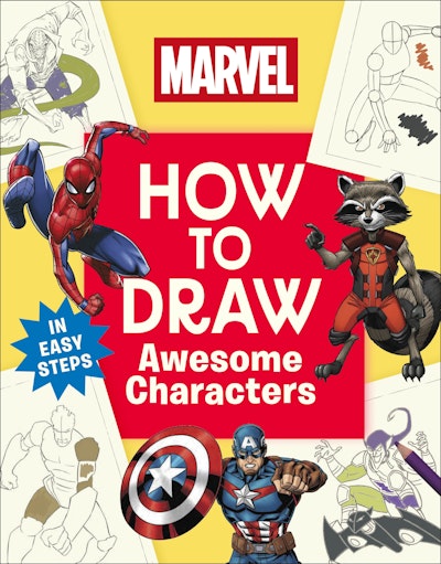 Disney How to Draw Marvel Awesome Characters