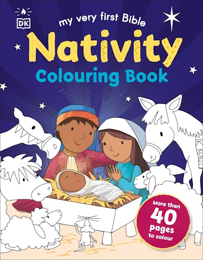 My Very First Bible Nativity Colouring Book