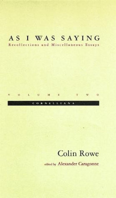 As I Was Saying, Volume 2