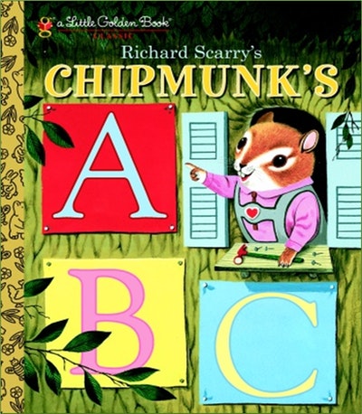 LGB Richard Scarry Chipmunk's ABC