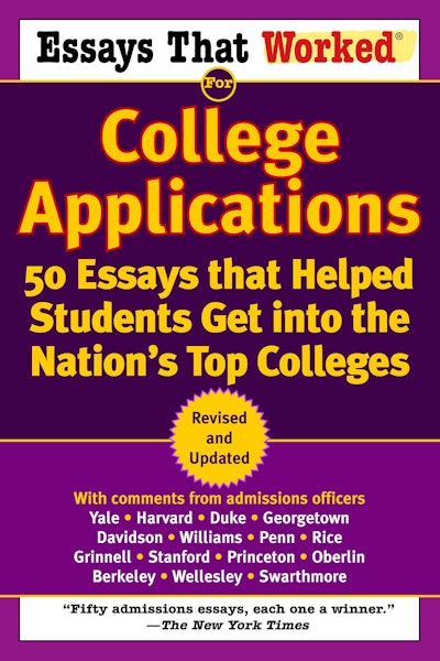 Essays that Worked for College Applications