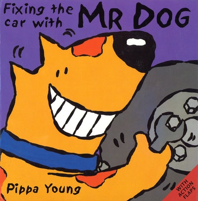 Fixing The Car With Mr Dog
