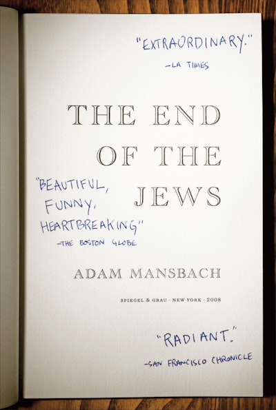 The End of the Jews
