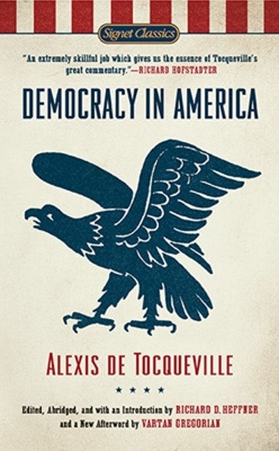the author of democracy in america was