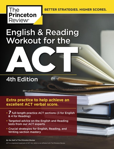 English and Reading Workout for the ACT, 4th Edition