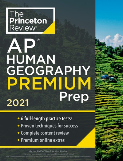 Princeton Review AP Human Geography Premium Prep, 2021