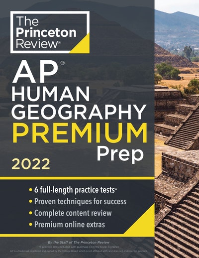 Princeton Review AP Human Geography Premium Prep, 2022