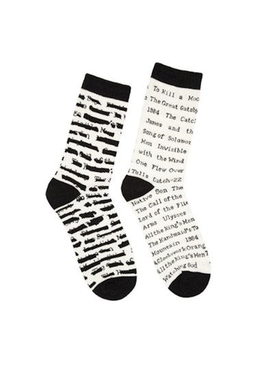 Banned Books Socks Small