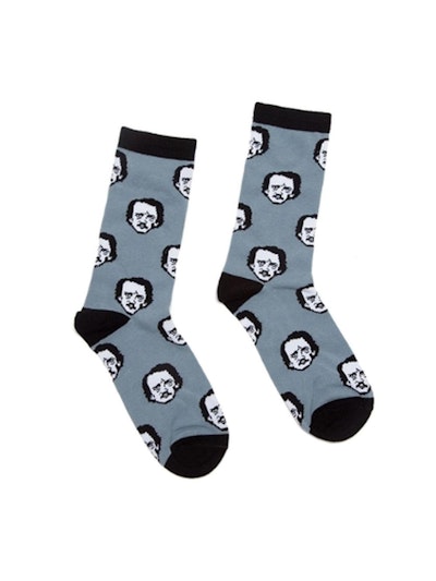 Edgar Allan Poe-Ka Dots Socks Large