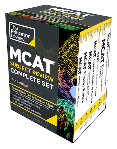 Princeton Review MCAT Subject Review Complete Box Set, 4th Edition
