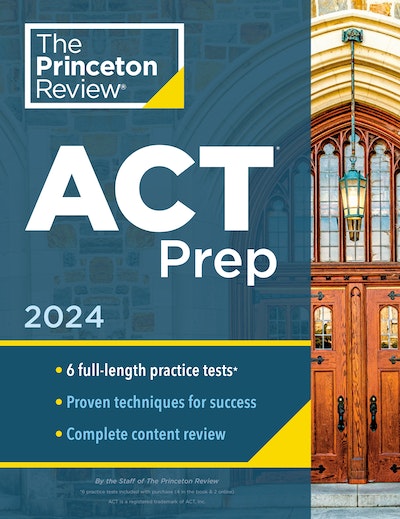 Princeton Review ACT Prep 2024 Penguin Books Australia   9780593516683 