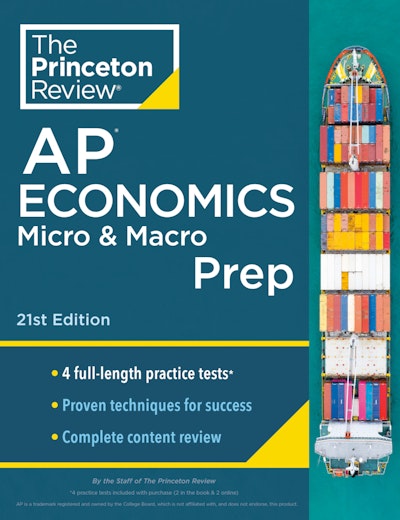 Princeton Review AP Economics Micro & Macro Prep, 21st Edition by The ...