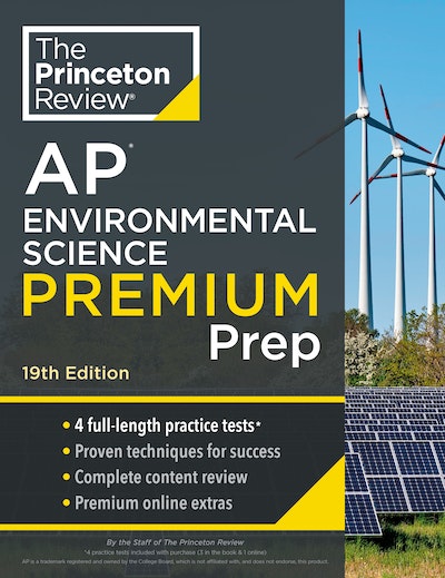 Princeton Review AP Environmental Science Premium Prep, 19th Edition