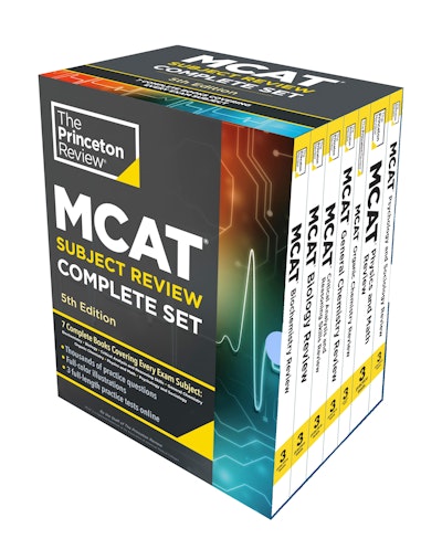 Princeton Review MCAT Subject Review Complete Box Set, 5th Edition