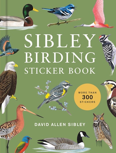 Sibley Birding Sticker Book