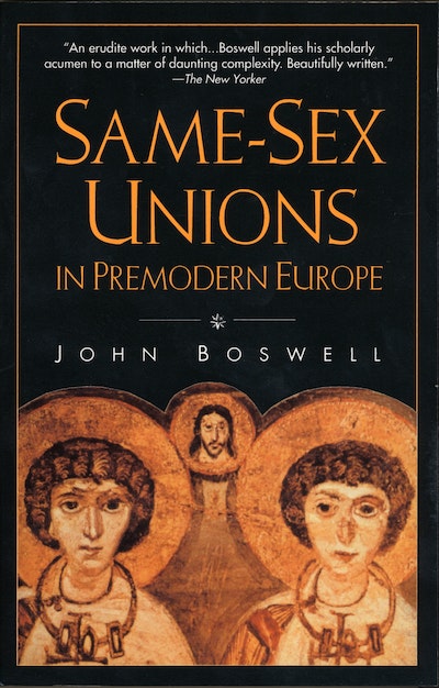 Same Sex Unions In Pre-Modern Europe