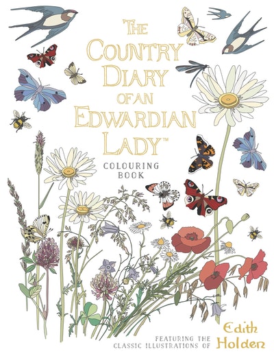The Country Diary Of An Edwardian Lady Colouring Book