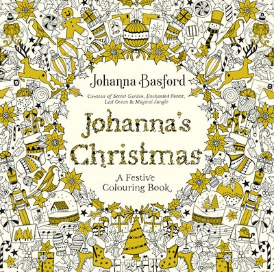 Johanna's Christmas : A Festive Coloring Book For Adults (paperback)  (johanna Basford) : Target