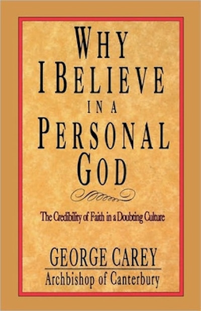 Why I Believe In A Personal God