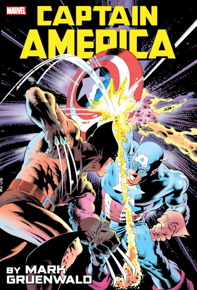 CAPTAIN AMERICA BY MARK GRUENWALD OMNIBUS VOL. 1 ZECK CAPTAIN AMERICA VS. WOLVERINE COVER
