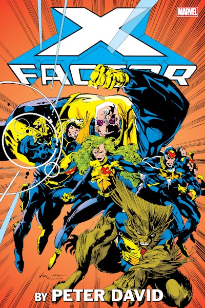 X-FACTOR BY PETER DAVID OMNIBUS VOL. 1 LARRY STROMAN COVER [NEW PRINTING]