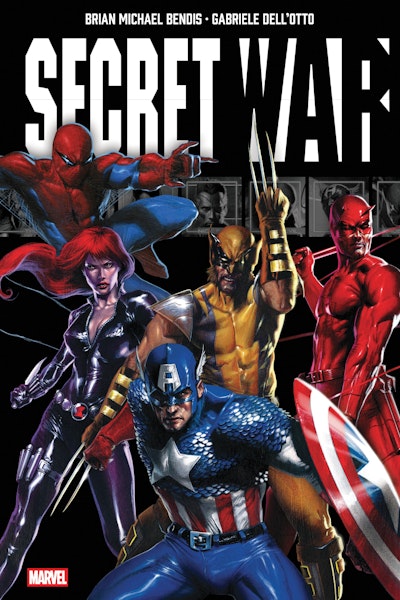 SECRET WAR BY BRIAN MICHAEL BENDIS OMNIBUS GABRIELE DELL'OTTO CLASSIC COSTUMES COVER