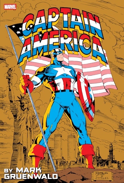 CAPTAIN AMERICA BY MARK GRUENWALD OMNIBUS VOL. 2 RON LIM ANNIVERSARY COVER