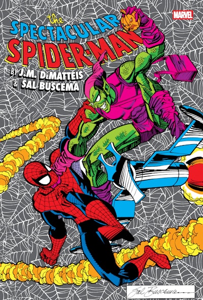 SPECTACULAR SPIDER-MAN BY DEMATTEIS & BUSCEMA OMNIBUS SAL BUSCEMA GREEN GOBLIN COVER