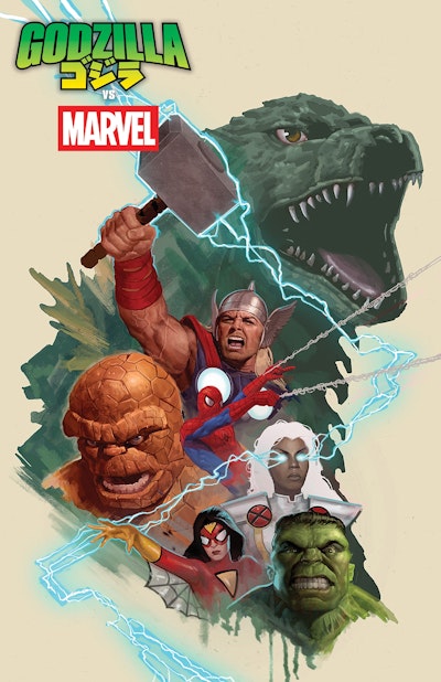 GODZILLA VS. THE MARVEL UNIVERSE