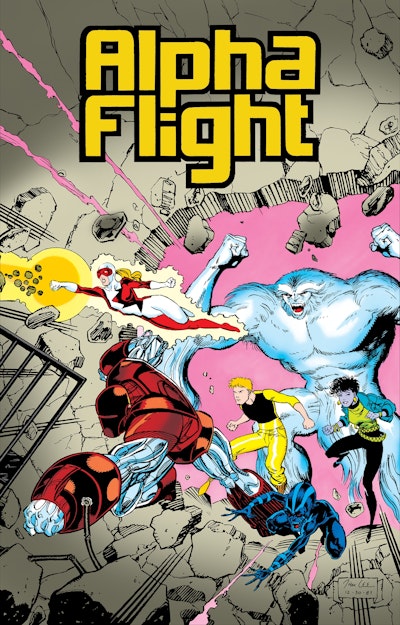 Alpha Flight By Mantlo & Lee Omnibus Jim Lee Cover
