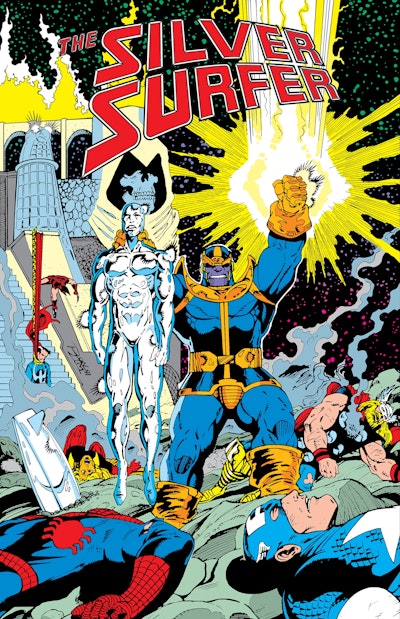 Silver Surfer: The Infinity Gauntlet Omnibus Ron Lim Infinity Gauntlet Cover