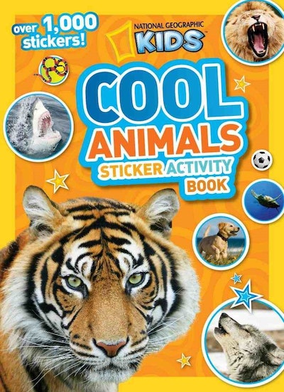 National Geographic Kids Cool Animals Sticker Activity Book