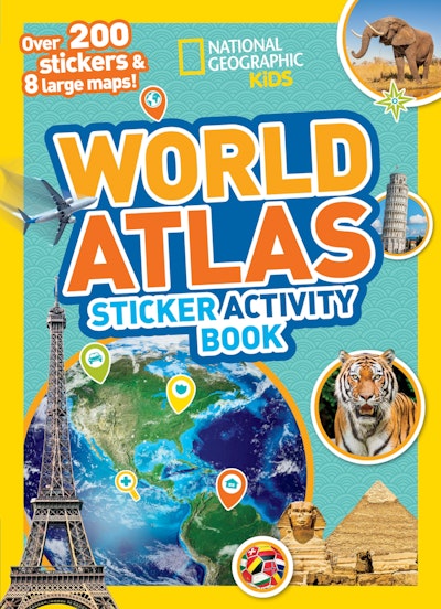 World Atlas Sticker Activity Book by NATIONAL GEOGRAPHIC KIDS - Penguin ...