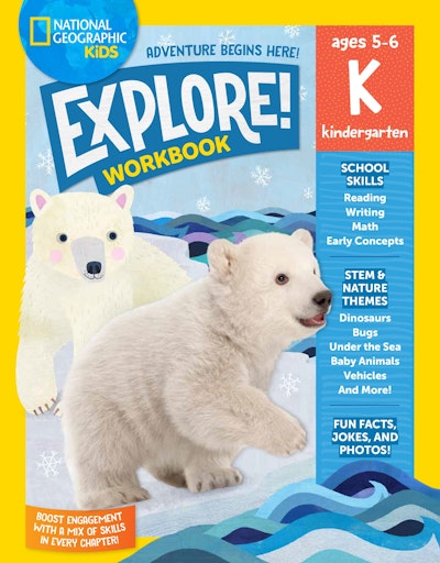 National Geographic Kids Explore! Workbook Kindergarten