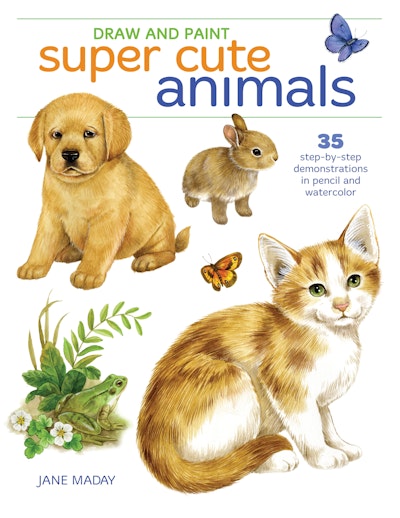 Draw and Paint Super Cute Animals