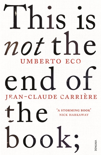 This is Not the End of the Book