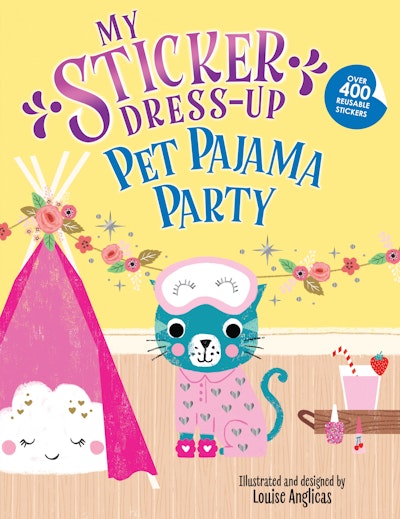 My Sticker Dress-Up Pet Pajama Party