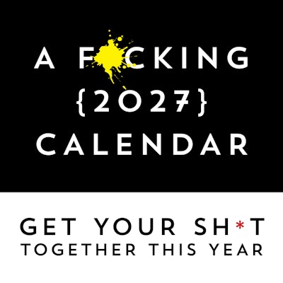 F*cking 2027 Wall Calendar