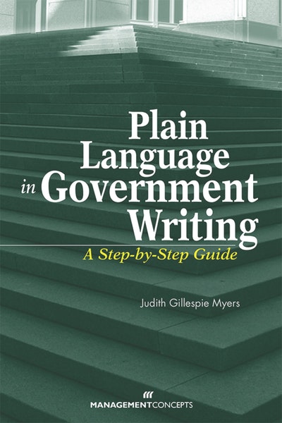 Plain Language in Government Writing