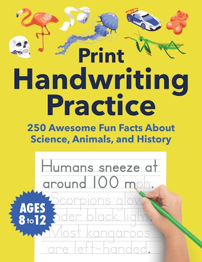 Print Handwriting Practice for Kids 8-12